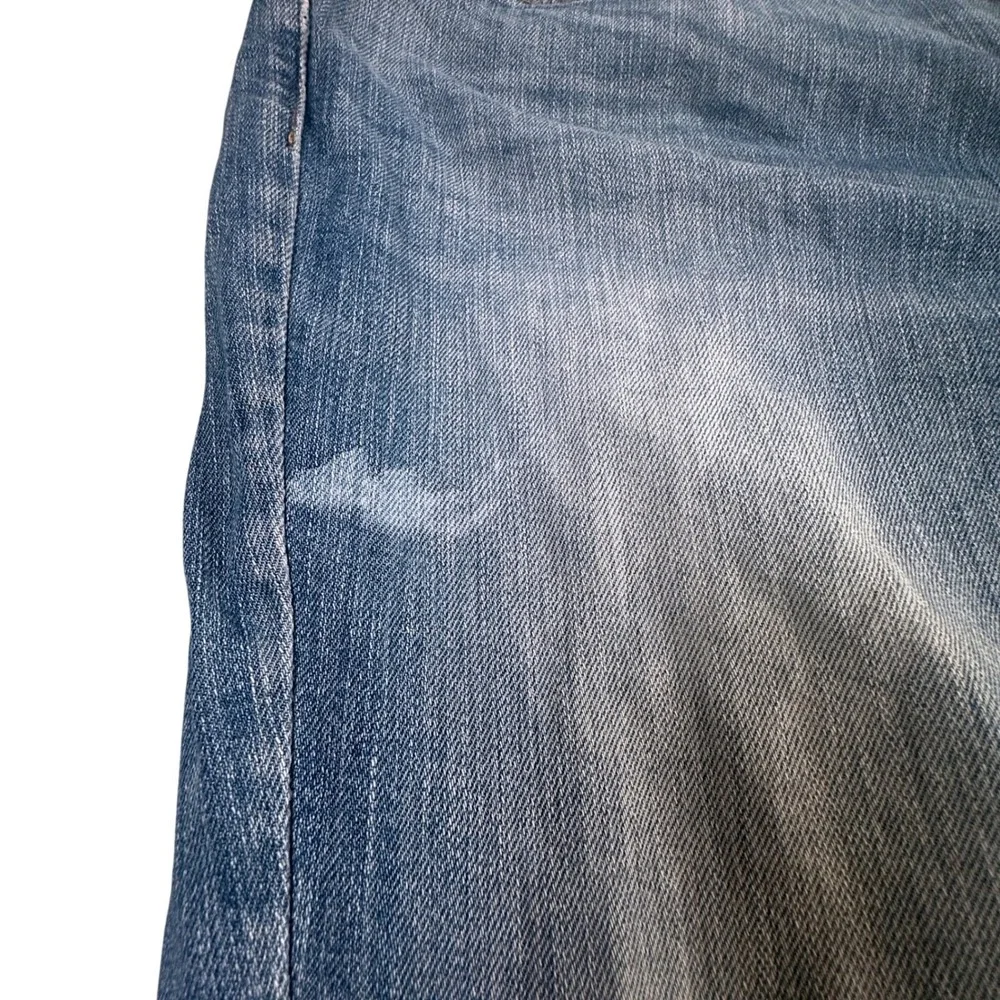 Levis 524 Bootcut Jeans Womens 17 Blue Denim Mid Rise Stretch Pakistan Made